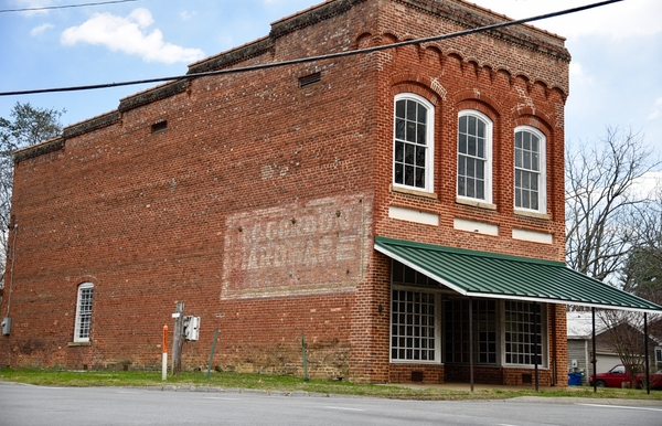 The Gordon Hardware Store, also known as the "Ogburn-Gordon Building." It was owned by the Gordon family until the Town of Summerfield bought it in 2014.