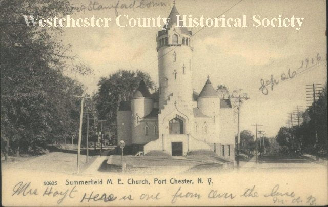The Summerfield United Methodist Church, 225 King Street, Port Chester, NY.&nbsp;