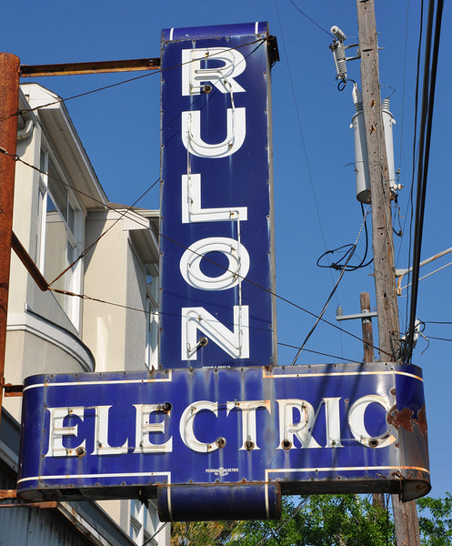 Rulon Electric - vintage neon signage -- Houston, TX