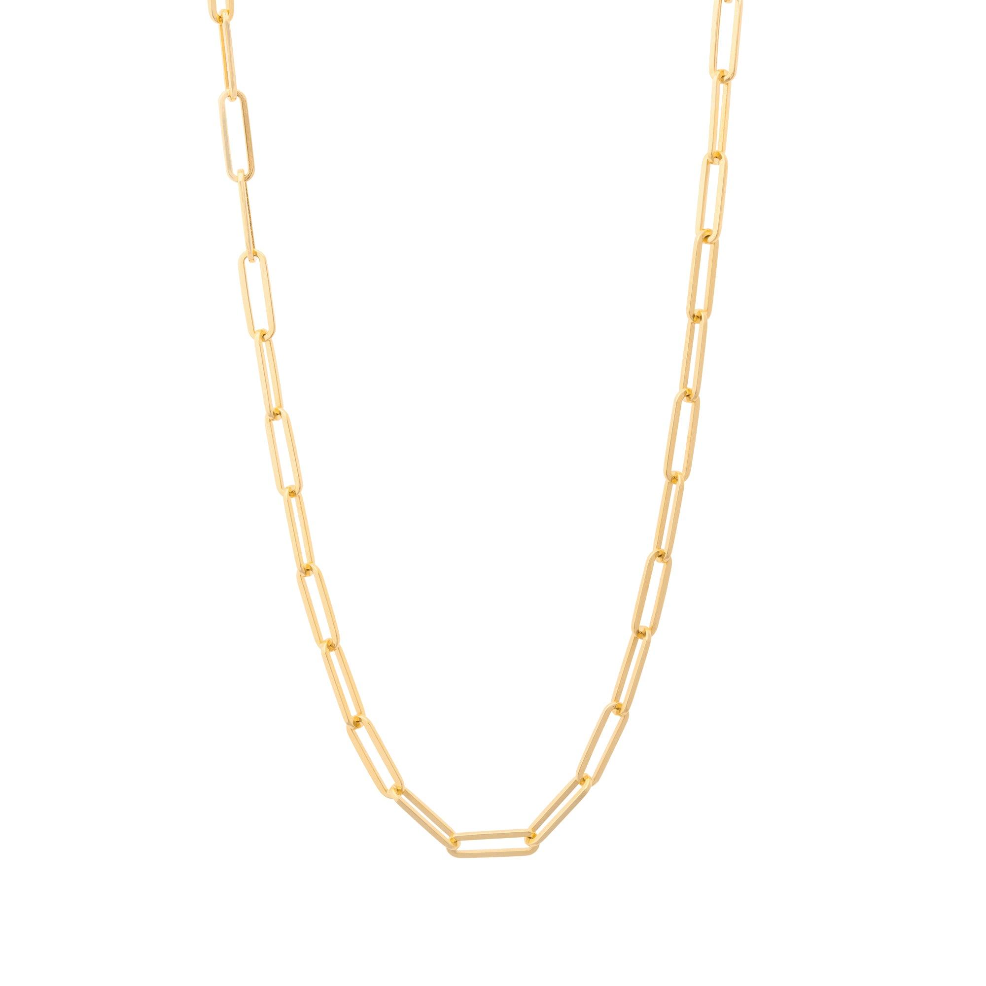 Align Box Chain Necklace – MaeMae Jewelry