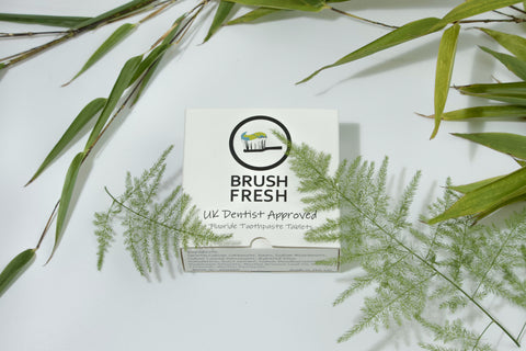Brush Fresh Co vegan toothpaste tablets