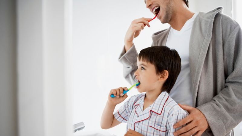 How to Brush Children's Teeth