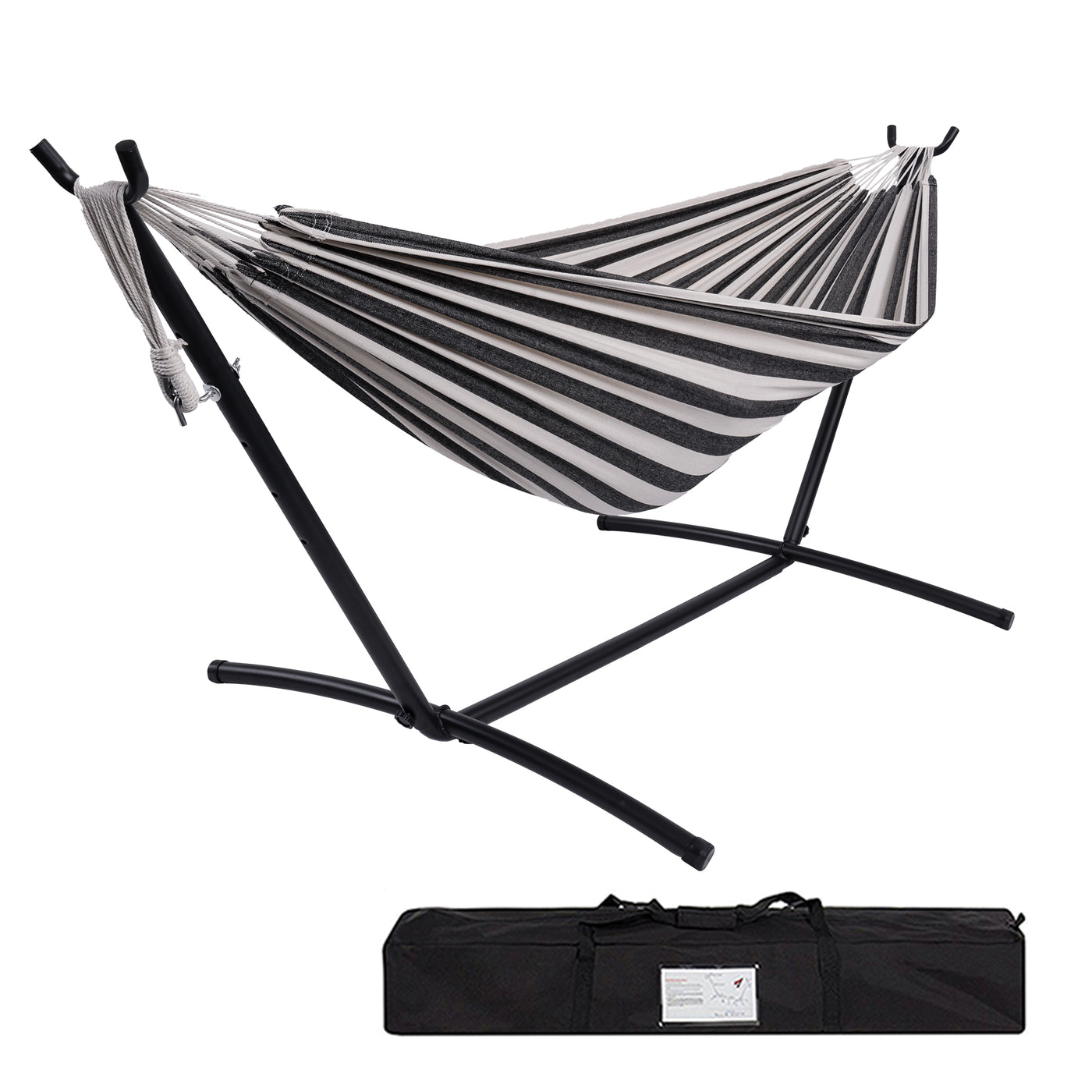 リアル Y's SHOP店特別価格Hatteras Hammocks Designed Brazilian Comfort Sling Hammock  with Stand Storage Bag in Premium Polycotton Fabric an 450 LB Wei好評販売中 