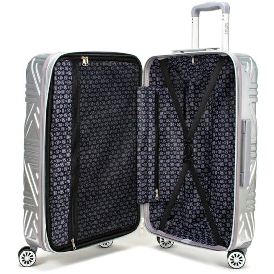 Contour Expandable Luggage Set - Silver