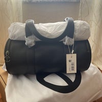 Telfar medium black duffle bag