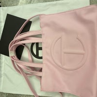 Telfar Shopping Bag pink锛坢edium-sized锛