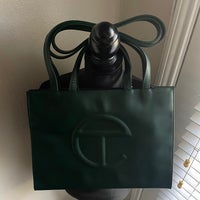 Medium Dark Olive Telfar Shopping Bag