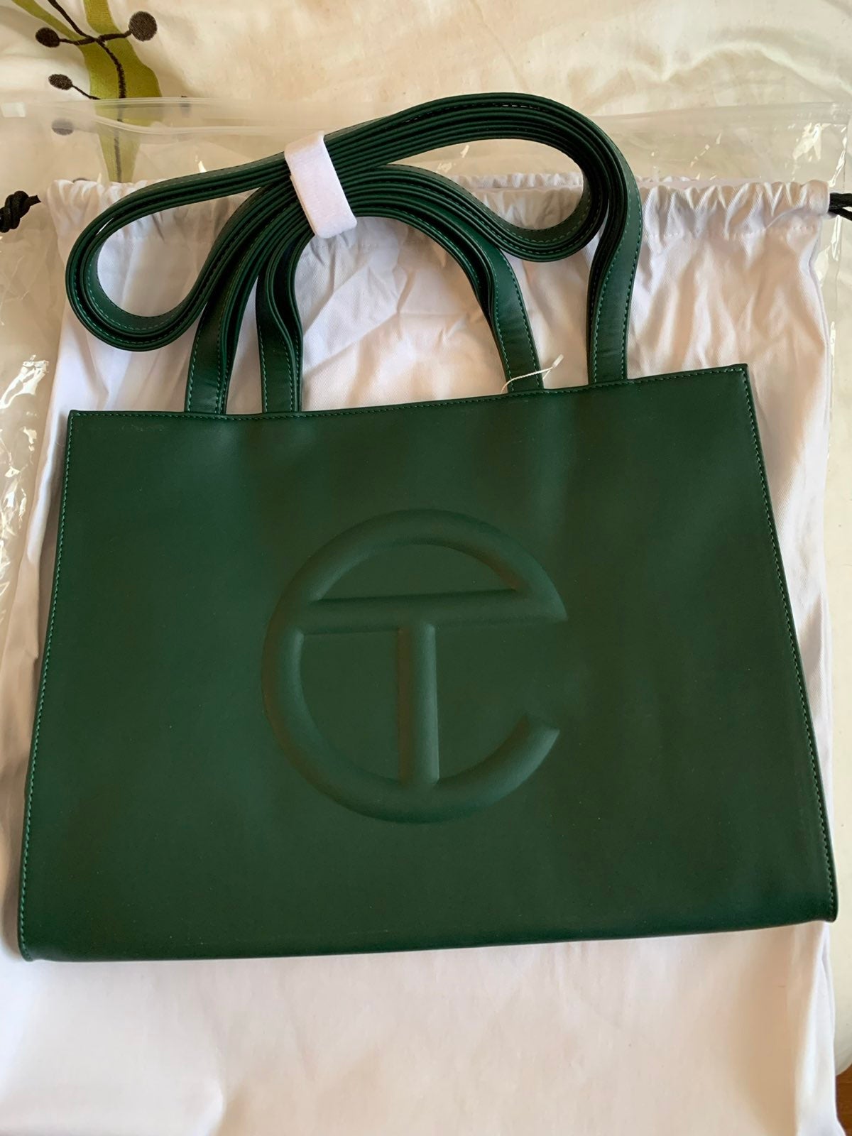 Telfar Medium Shopping Bag Dark Olive