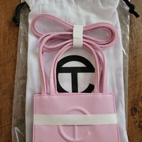 Small Bubblegum Pink Telfar Bag