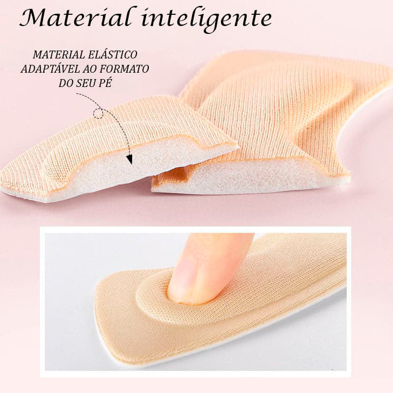 Kit 5 Pares Protetores de calcanhar super conforto - ConfortMax