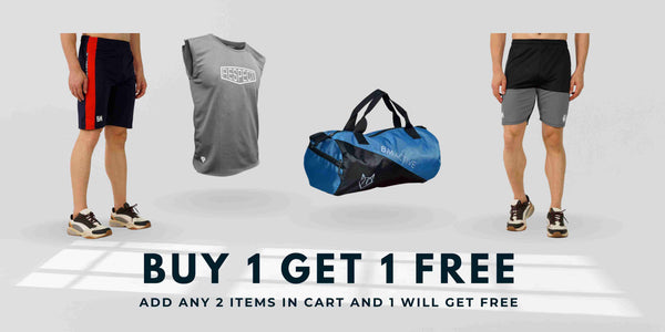 buy 1 get 1 sale discount activewear sports clothing , offer on sportswear deals men women wearing fitness workout