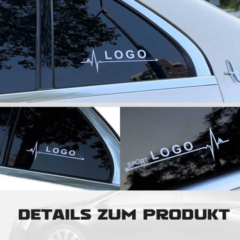 Reflektierende Laser-Dekorationsaufkleber für Autofenster（1 Paar） – LunaLxue