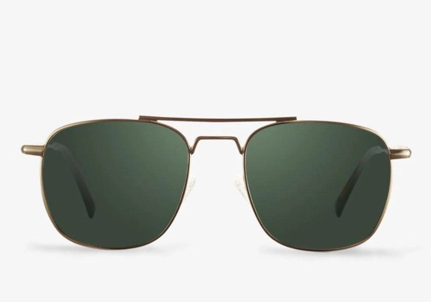 Gold aviator sunglasses| KOALAEYE