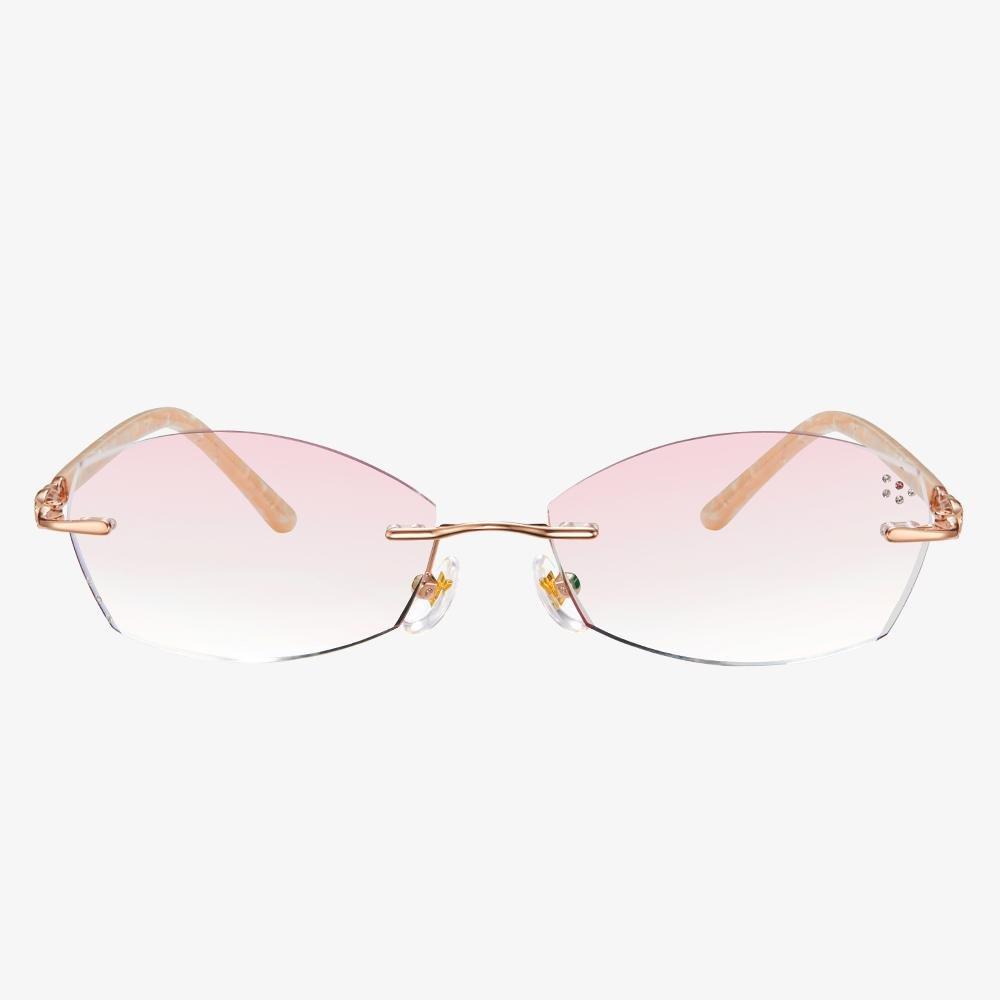 gucci 35mm rimless sunglasses