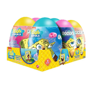 Bondy Huevo Spongebob (8x6pk) mega - Mexmax INC.
