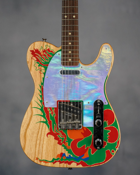 iridescent pickguard