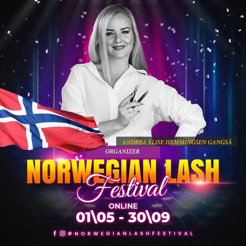Shines at Norwegian Lash Festival