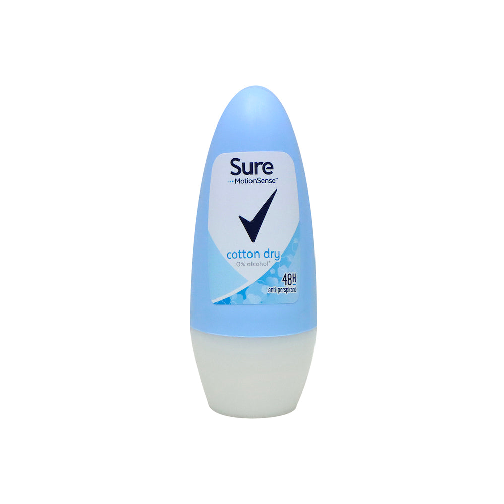 Sure Cotton Dry Roll-On Deodorant