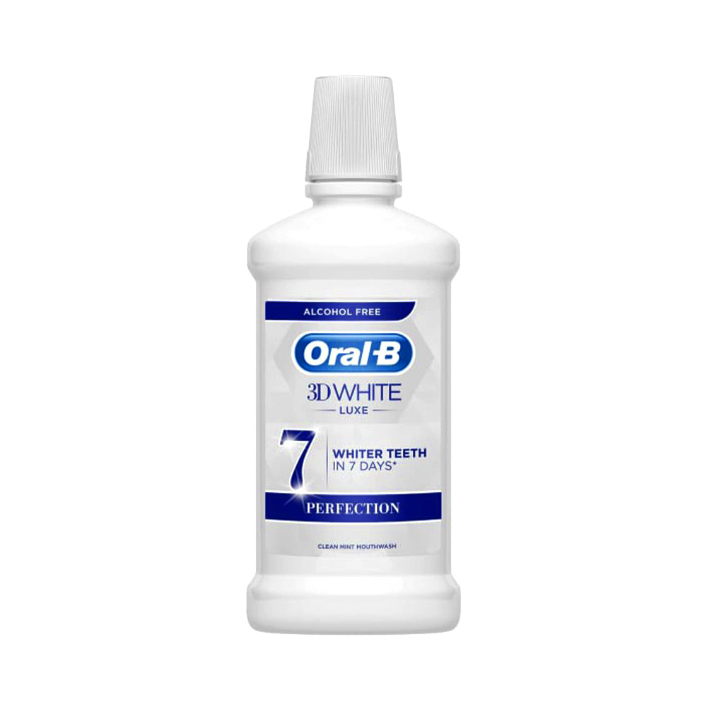 Oral-B 3D White Luxe Perfection Mouthwash 500ml