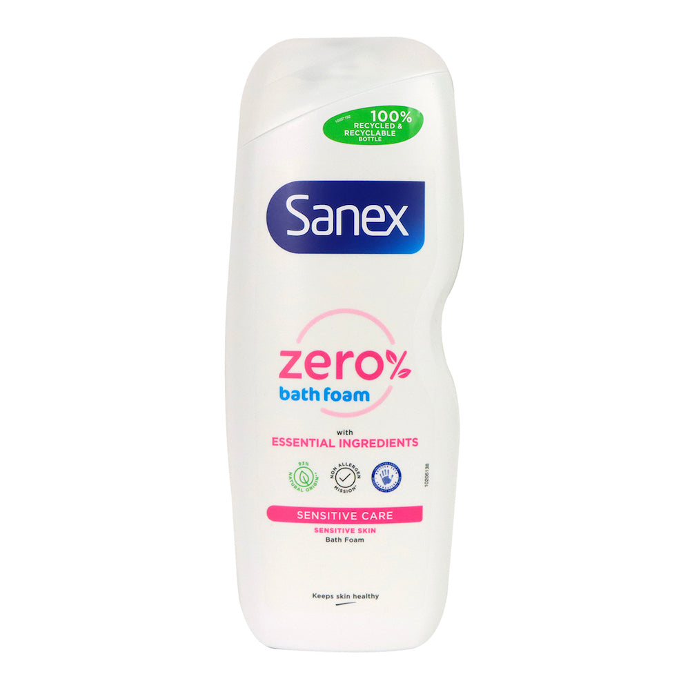 Sanex Zero% Sensitive Skin Bath Foam