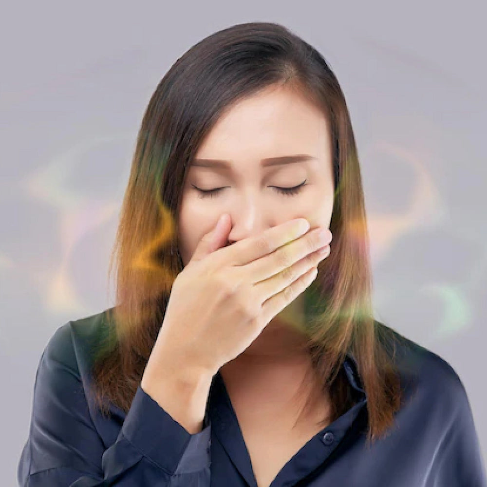 Mouthwash helps to eliminate bad breath