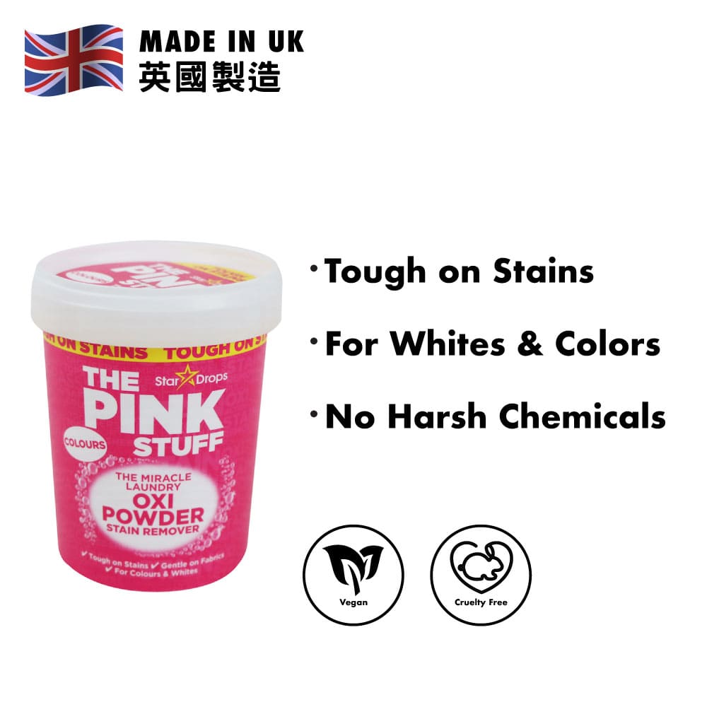Stardrops - The Pink Stuff - The Miracle Laundry Oxi Powder Stain