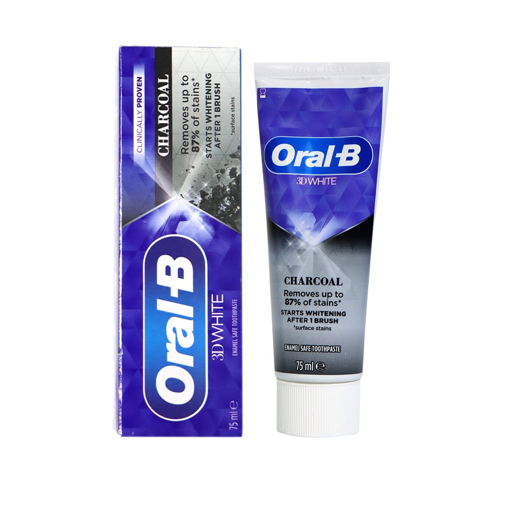 Emulatie zwaartekracht duizelig Oral-B Charcoal 3D White Toothpaste 75ml