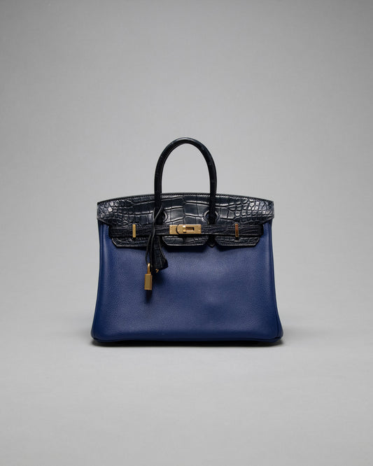 Birkin 25 Touch Blue Sapphire – HPF- A paradise for collectors