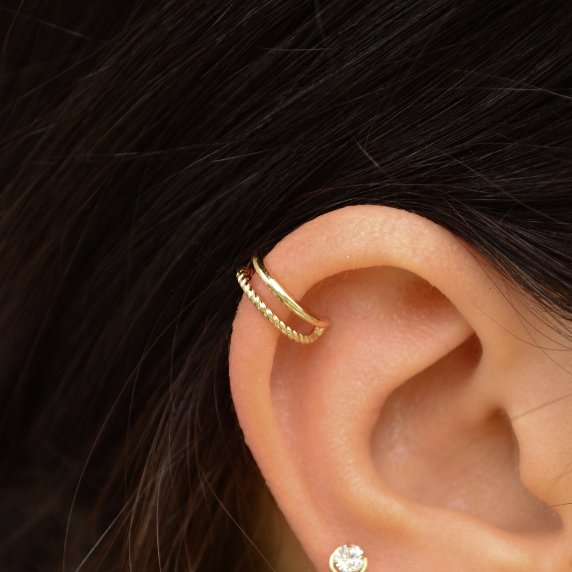 Big Double Ear Cuff – Alma Libre Jewelry