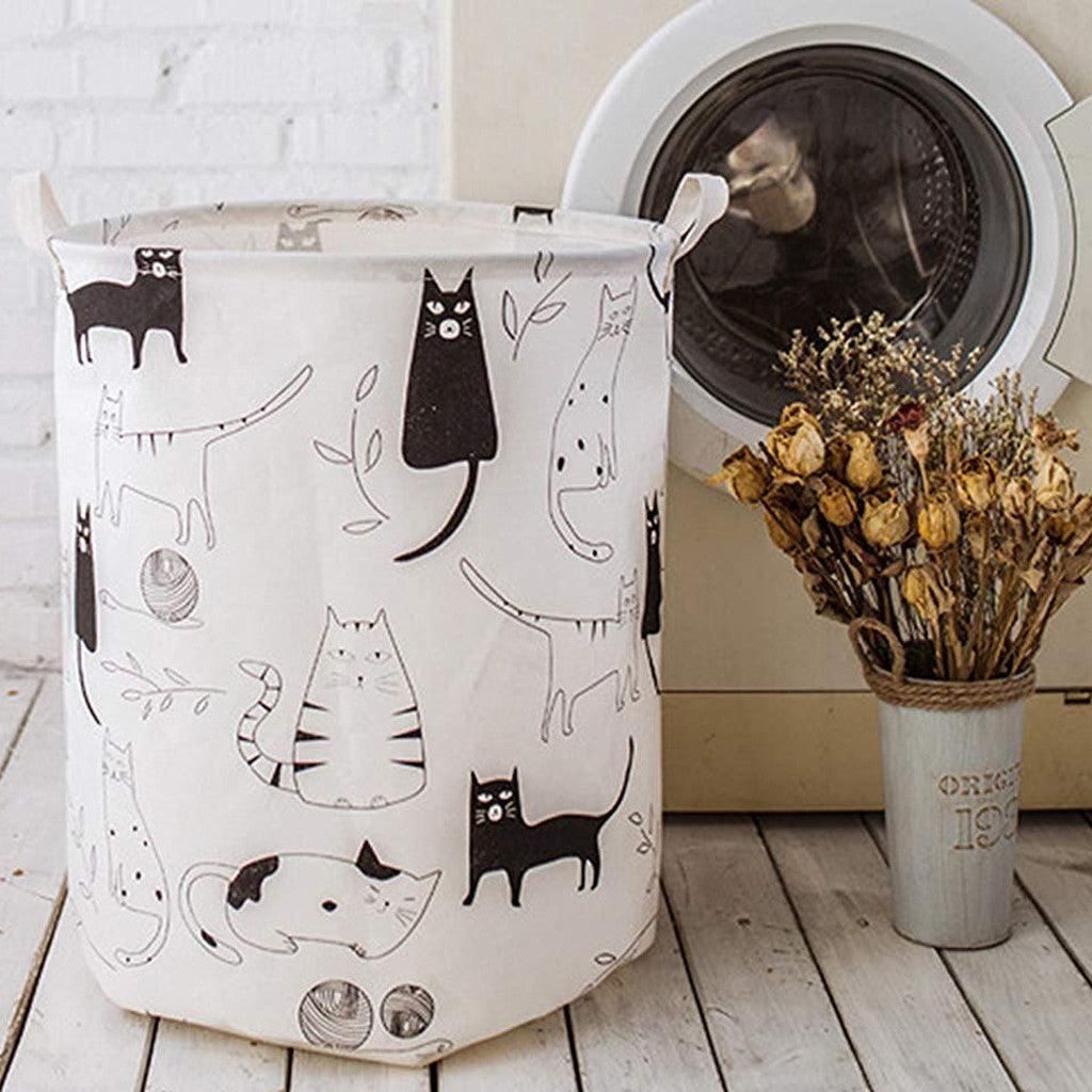 animal canvas storage boxes