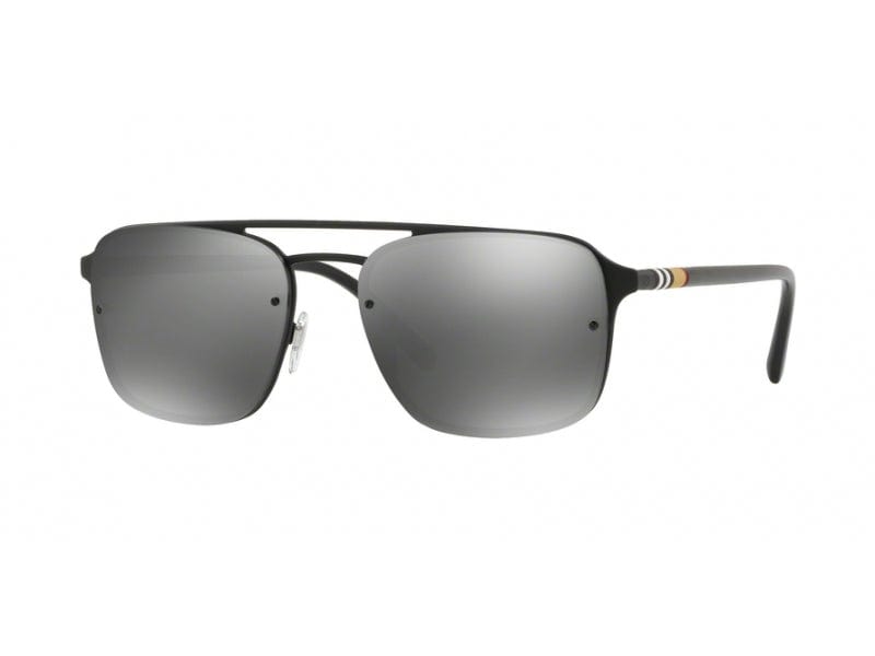Burberry Sunglasses For Men BE3095 56 Silver & Black — Gadgets Online NZ LTD