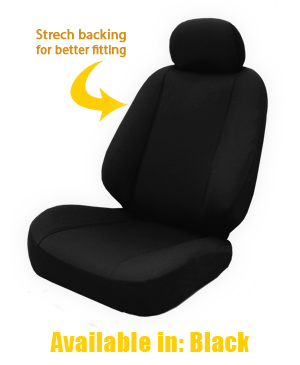 Outback Deploy Safe Car Seat Covers in Black