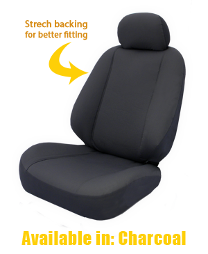 Outback Deploy Safe Car Seat Covers in Charcoal