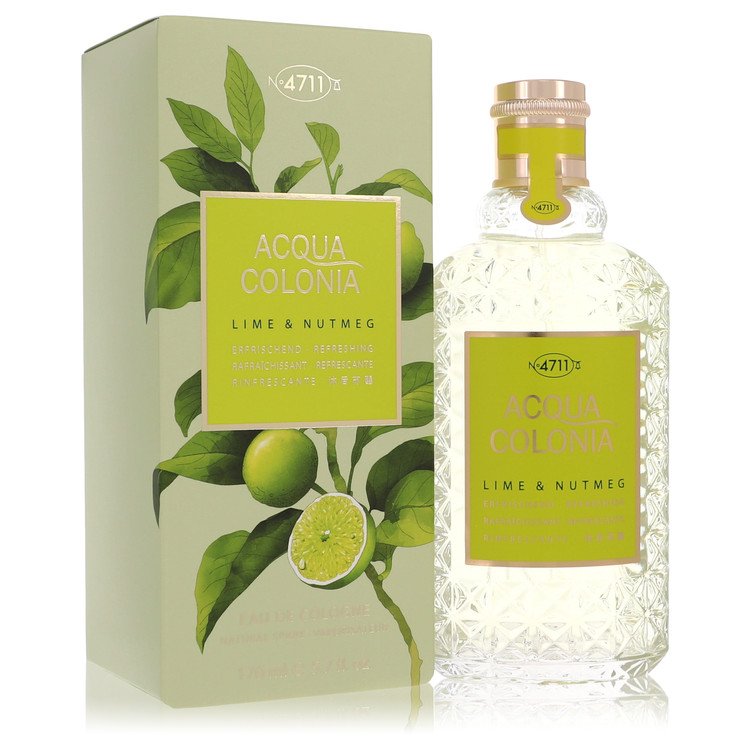 4711 Acqua Colonia Lime & Nutmeg by 4711 Eau De Cologne Spray For Women