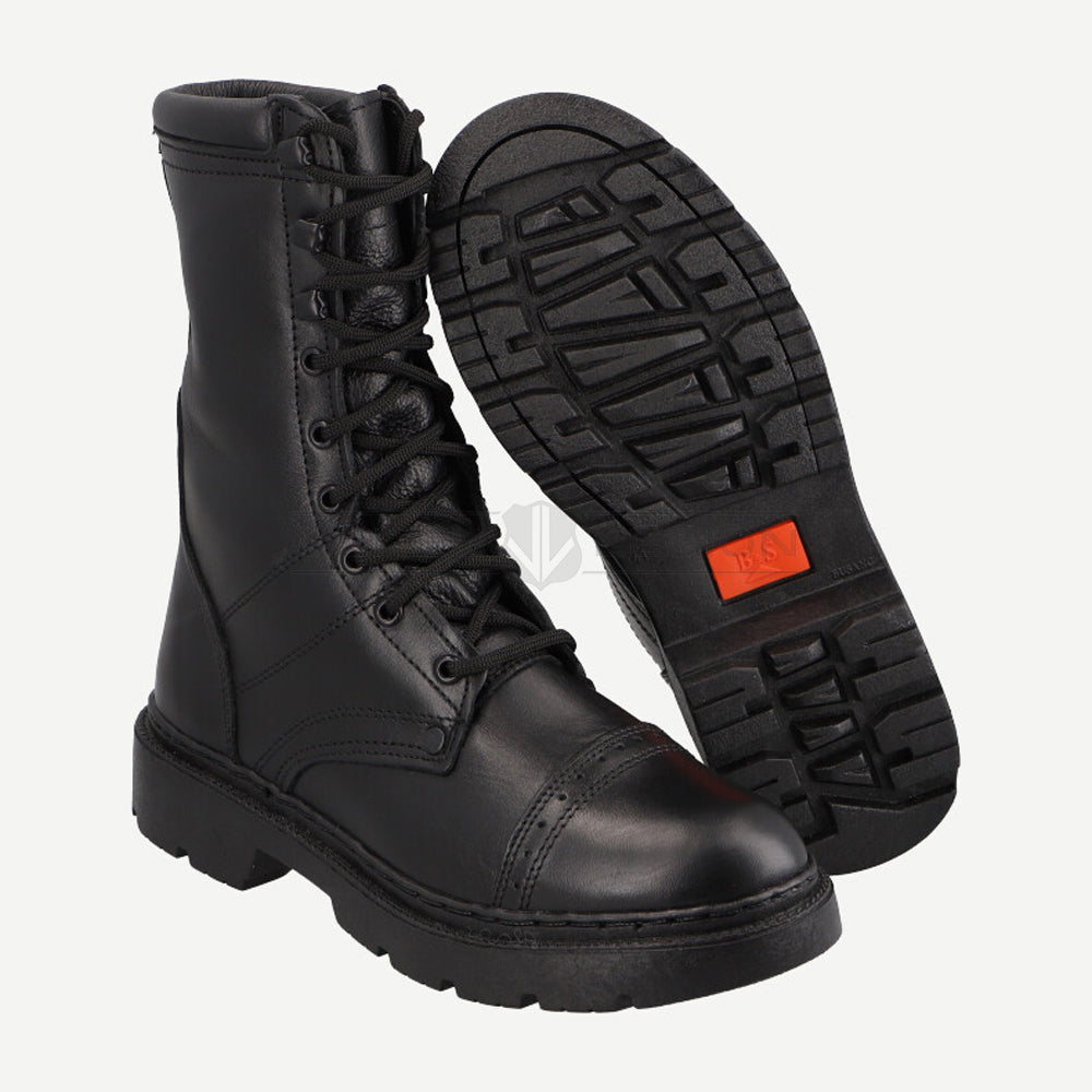 Zapato Hombre Elasticado Negro Planta Poliuretano Guante Carabineros