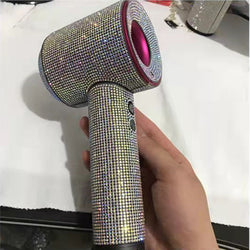 bedazzled dyson hair dryer