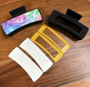 Sublimation Large Hair Clip 5 Pack - Ava Jane's Blanks