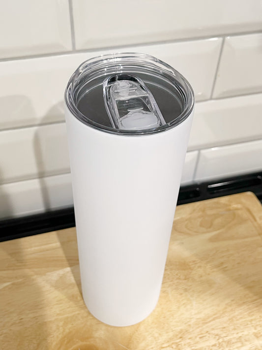 SNACK 20 Oz Skinny Straight Tumbler – Ava Jane's Blanks