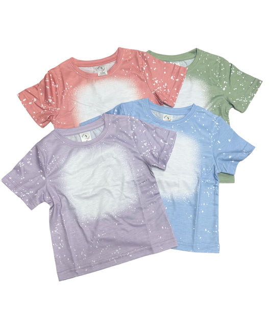 2T-6T) Faux Bleach Shirts- Toddler – Tamara's Tidbits (RTS Sublimation  Blanks)