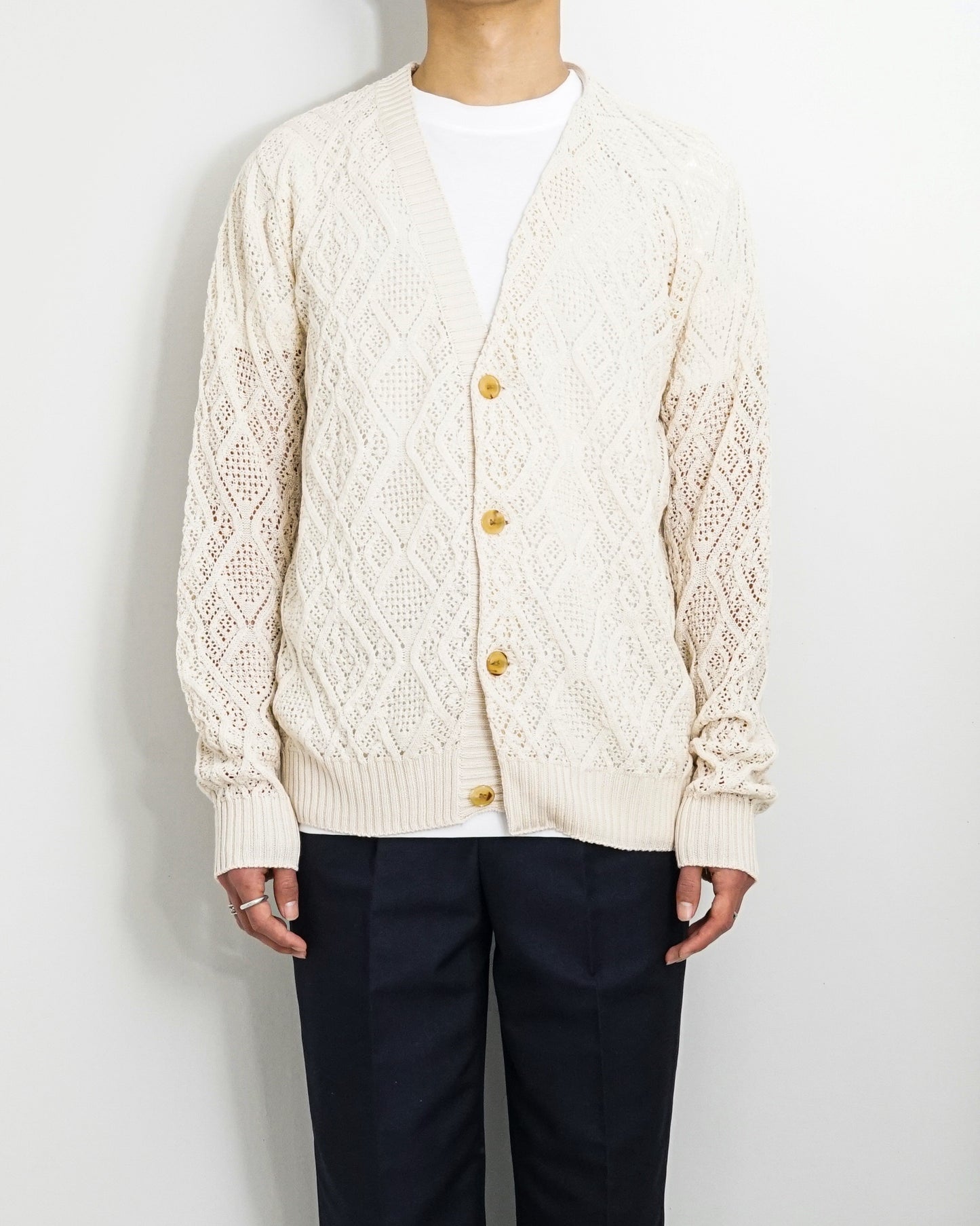 Nobuyuki Matsui 22ss Cardigan L トップス 販売クーポン ultralab.com.ec