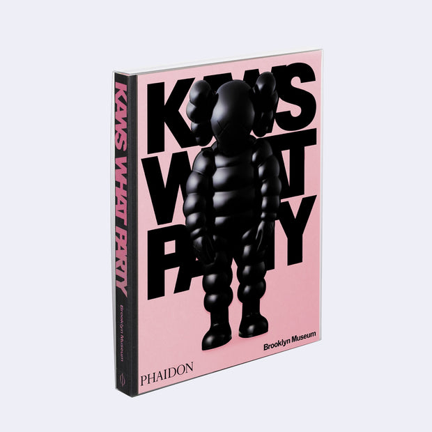KAWS: WHAT PARTY (Black on Pink Edition) – GiantRobotStore