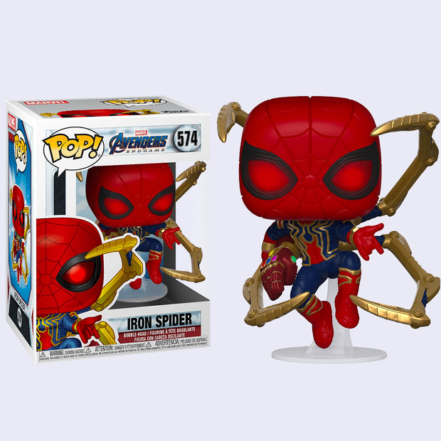 iron spiderman pop