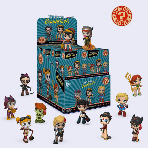 dc bombshells mini figures