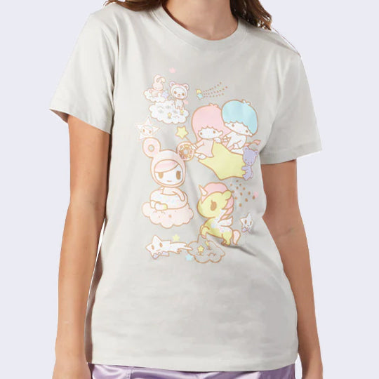 udløb cylinder eftermiddag tokidoki x Hello Kitty and Friends - Pastel Twin Star T-Shirt –  GiantRobotStore