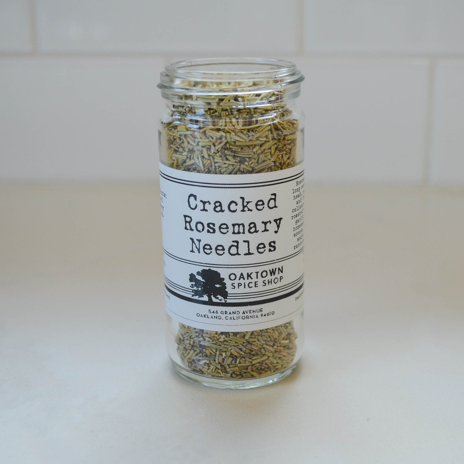 Empty Spice Jar with Cap - Oaktown Spice Shop