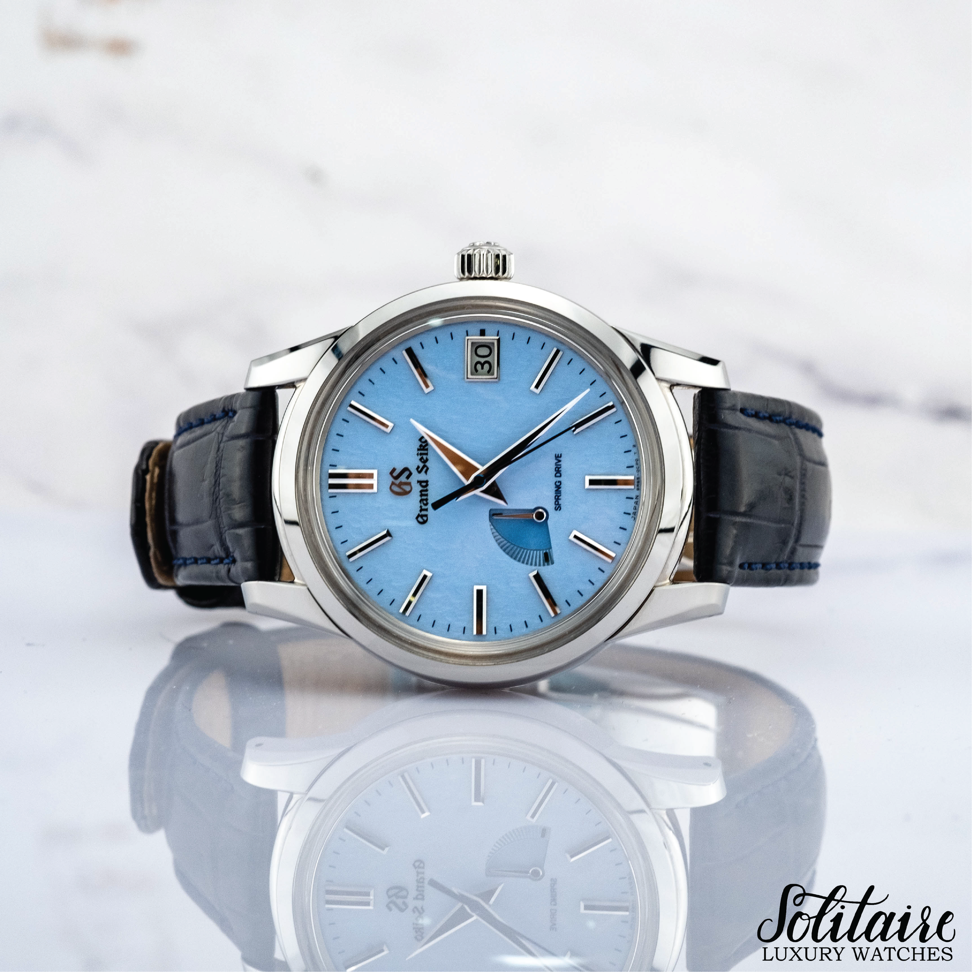 Grand Seiko Elegance Spring Drive SBGA407G 2021 Nov – Solitaire Luxury  Watches