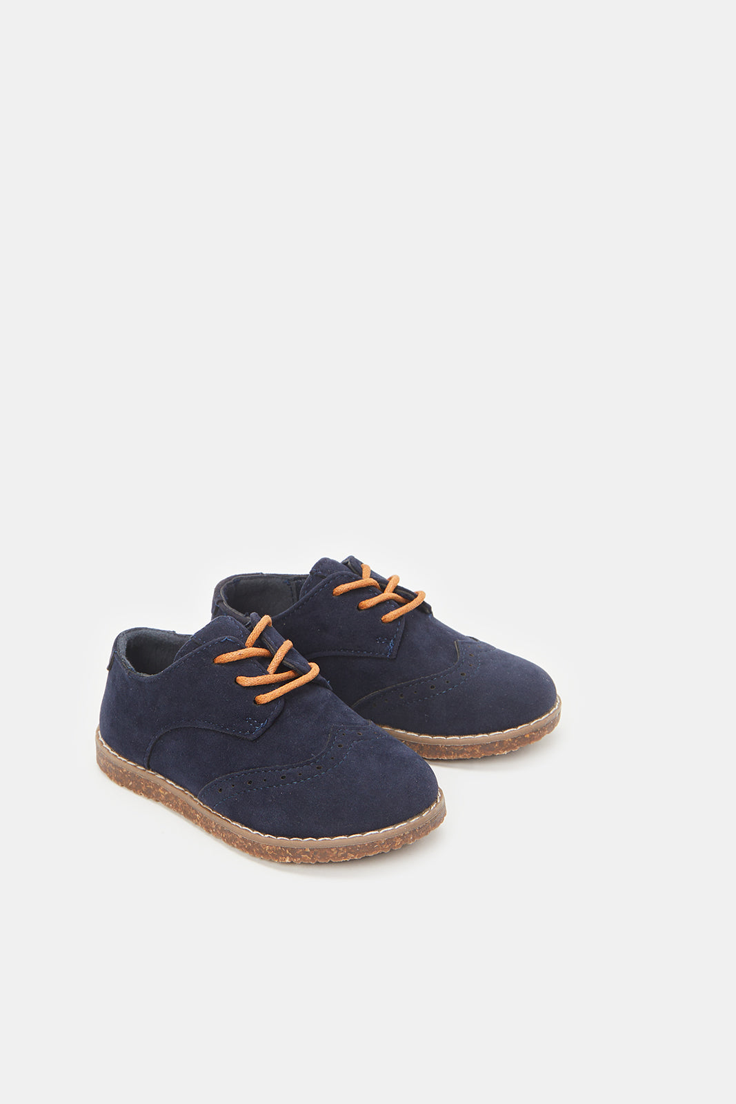 

Boys Navy Lace Up Derby