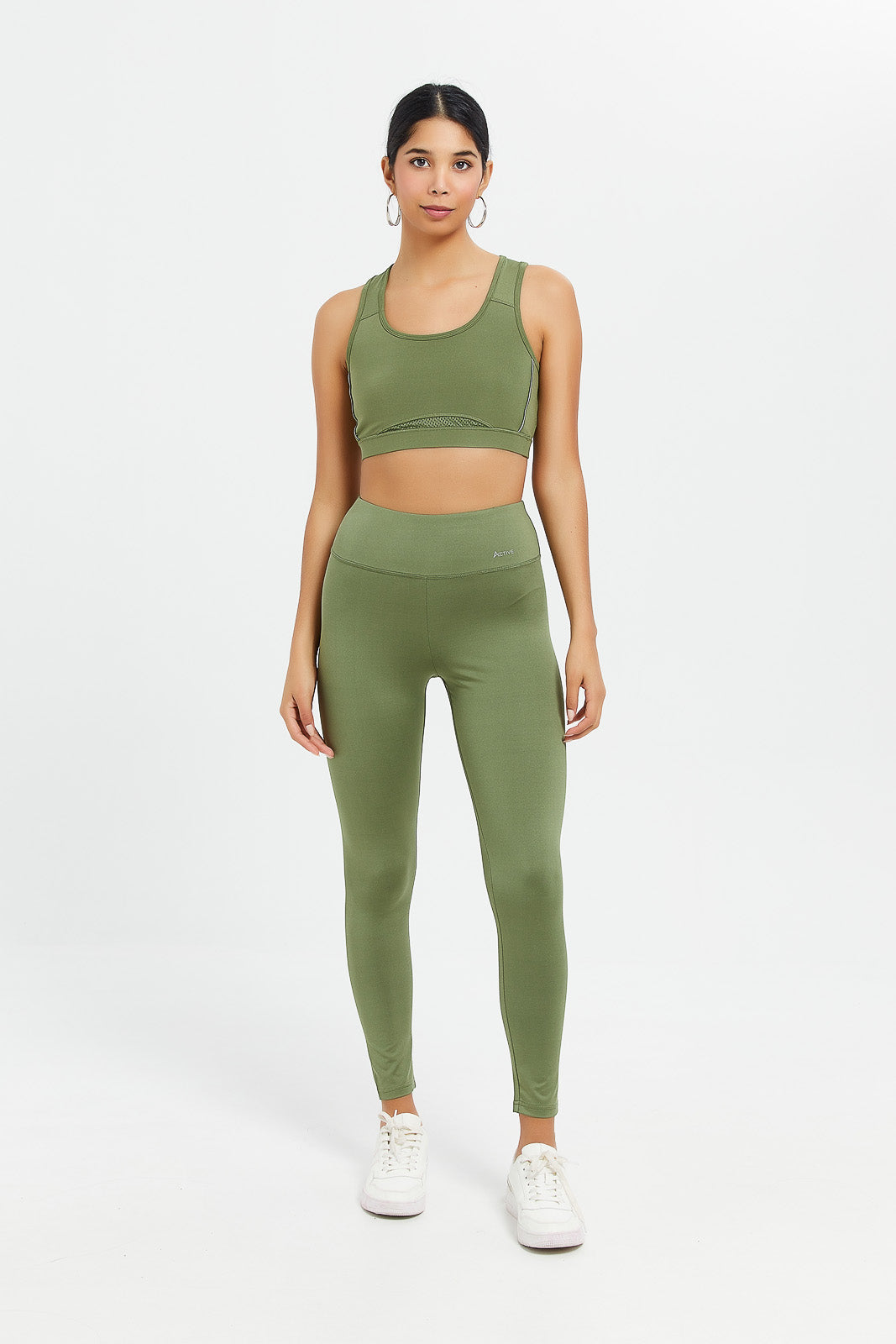 

Women Olive Sports Bra