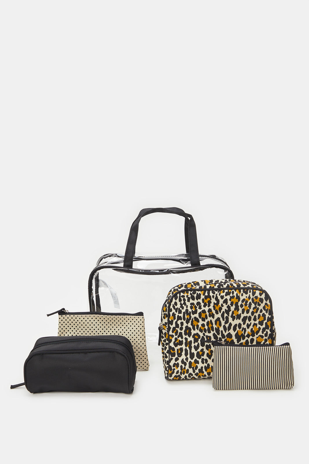 

Women Brown Printed Pouch (5 Piece)