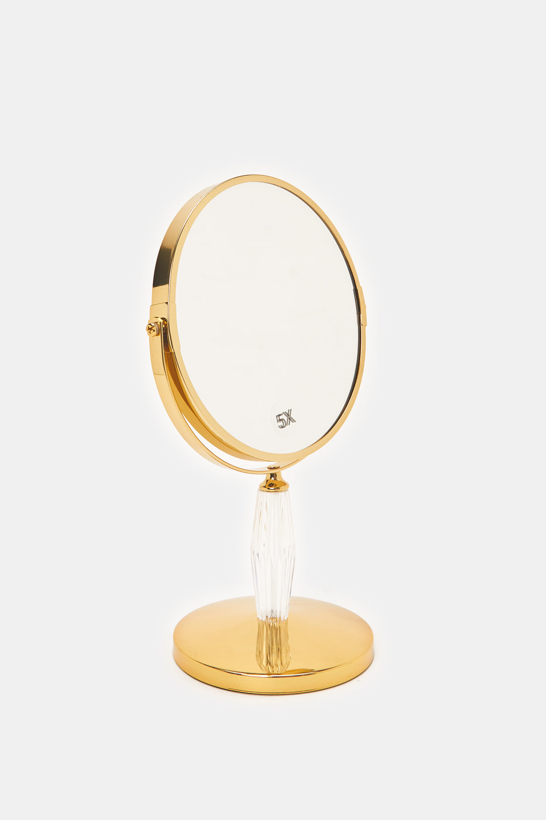 

Gold Lucia Double Sided Vanity Mirror